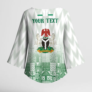 Proudly Nigerian Independence Day 1960 Personalized Kimono Sleeve Blouse
