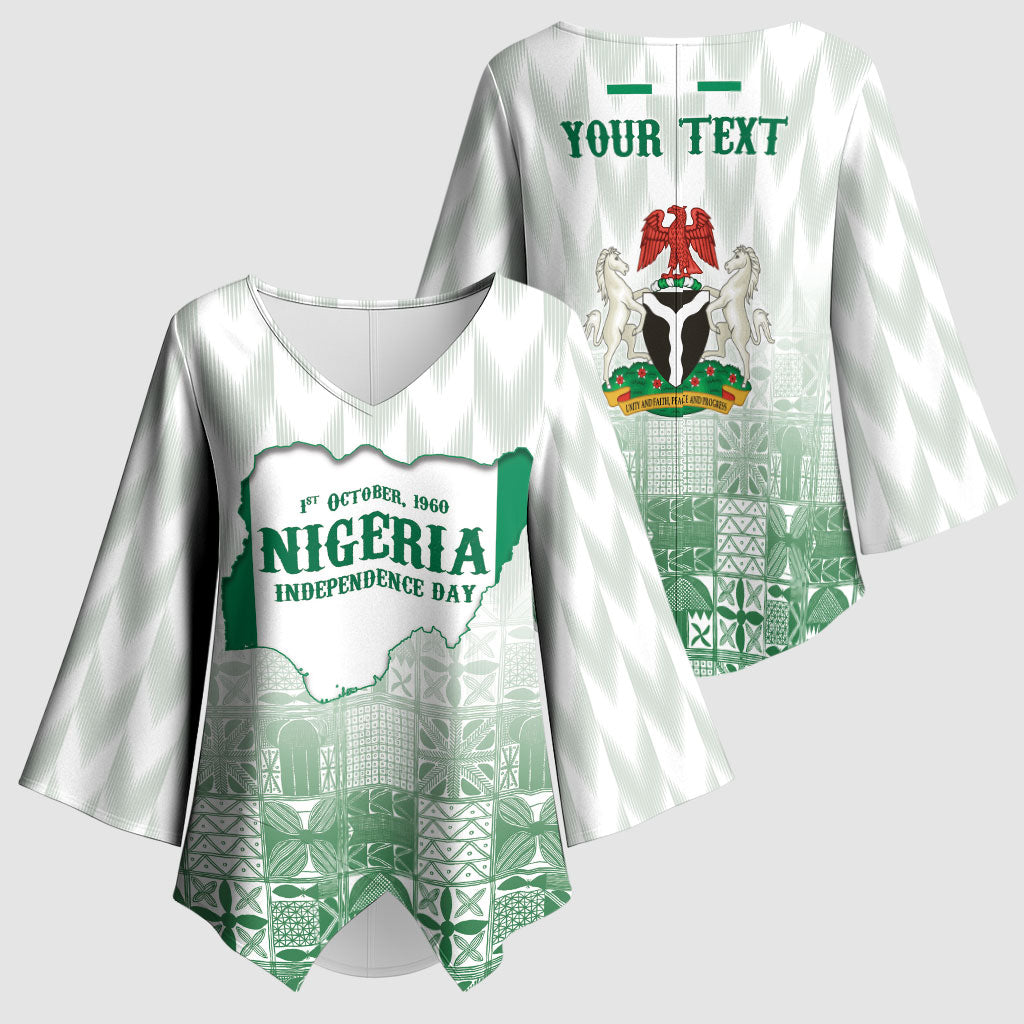 Proudly Nigerian Independence Day 1960 Personalized Kimono Sleeve Blouse