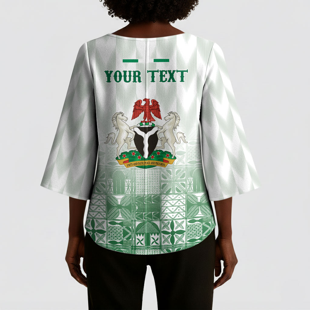 Proudly Nigerian Independence Day 1960 Personalized Kimono Sleeve Blouse