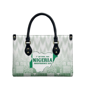 Proudly Nigerian Independence Day 1960 Leather Bag