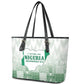 Proudly Nigerian Independence Day 1960 Leather Tote Bag