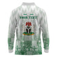 Proudly Nigerian Independence Day 1960 Personalized Long Sleeve Polo Shirt