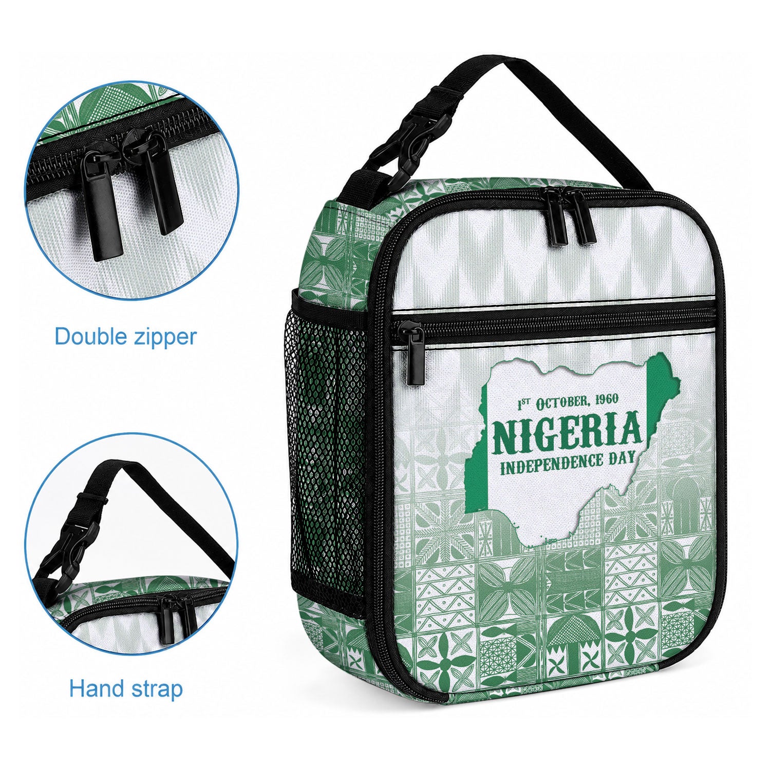 Proudly Nigerian Independence Day 1960 Lunch Bag