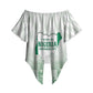 Proudly Nigerian Independence Day 1960 Personalized Off Shoulder Wrap Waist Top