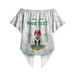 Proudly Nigerian Independence Day 1960 Personalized Off Shoulder Wrap Waist Top