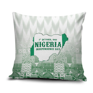 Proudly Nigerian Independence Day 1960 Pillow Cover