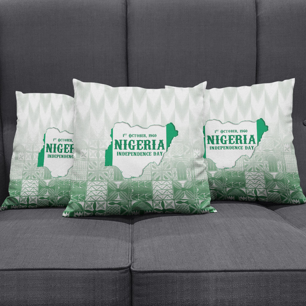 Proudly Nigerian Independence Day 1960 Pillow Cover