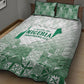 Proudly Nigerian Independence Day 1960 Quilt Bed Set