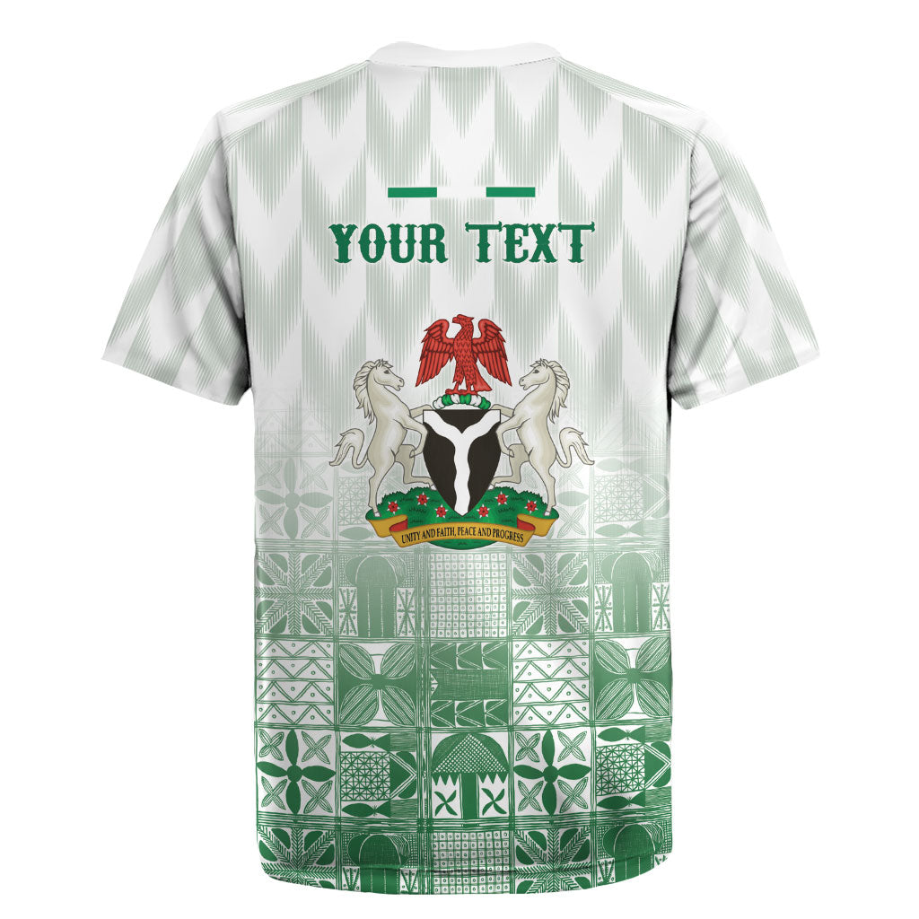 Proudly Nigerian Independence Day 1960 Personalized Rugby Jersey
