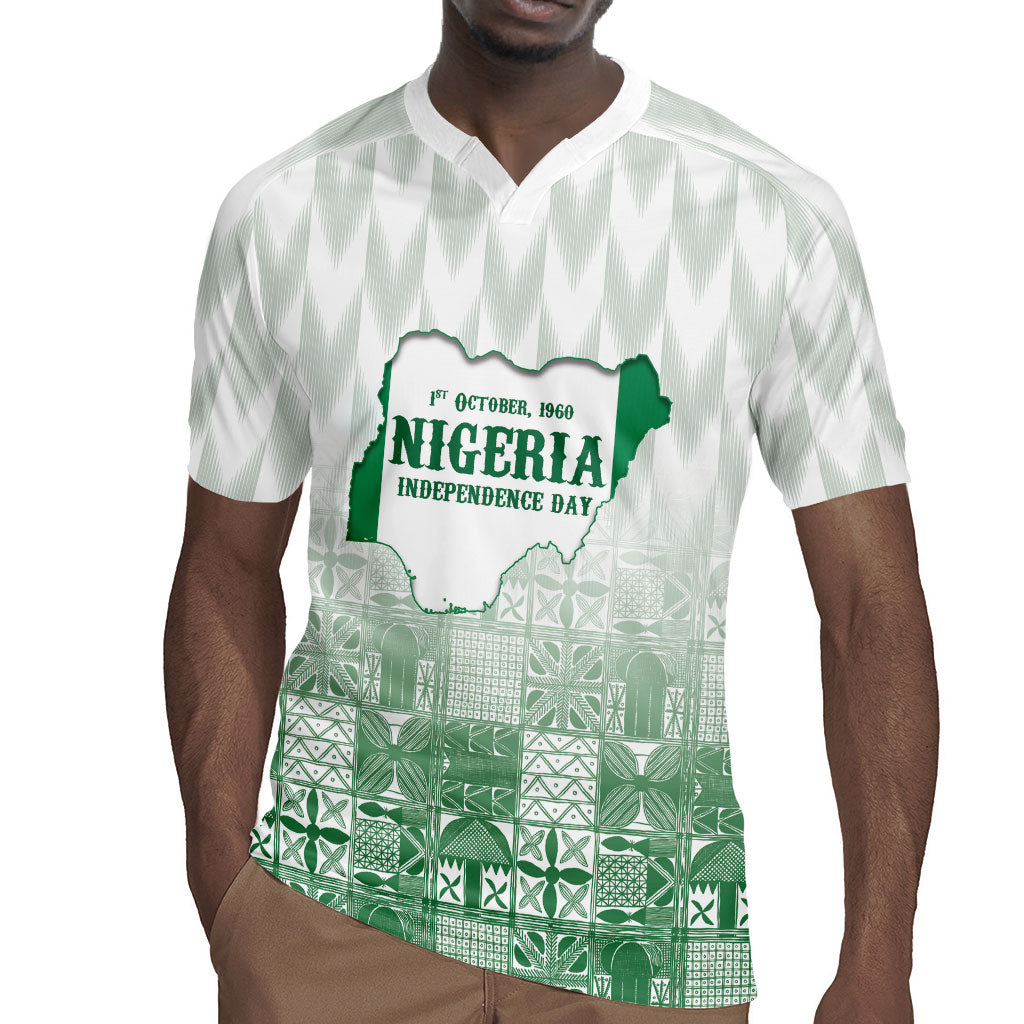 Proudly Nigerian Independence Day 1960 Personalized Rugby Jersey