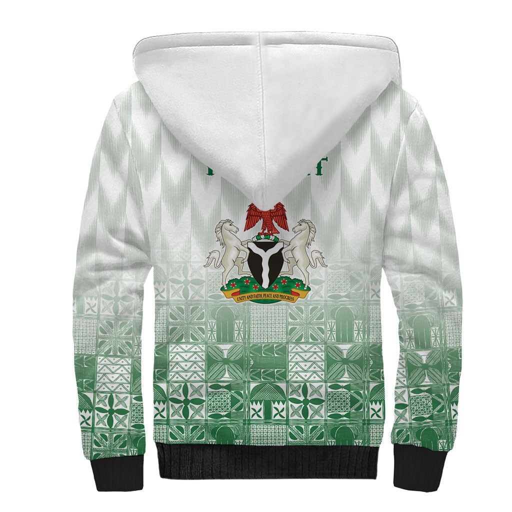 Proudly Nigerian Independence Day 1960 Personalized Sherpa Hoodie