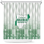 Proudly Nigerian Independence Day 1960 Shower Curtain