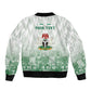 Proudly Nigerian Independence Day 1960 Personalized Sleeve Zip Bomber Jacket