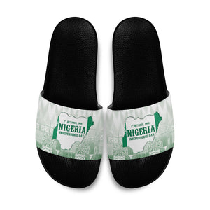 Proudly Nigerian Independence Day 1960 Slide Sandals