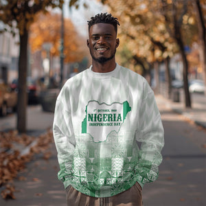 Proudly Nigerian Independence Day 1960 Personalized Sweatshirt