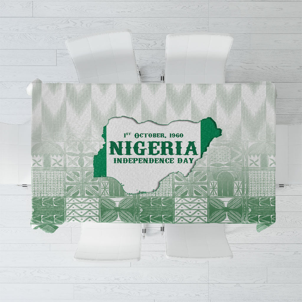 Proudly Nigerian Independence Day 1960 Tablecloth