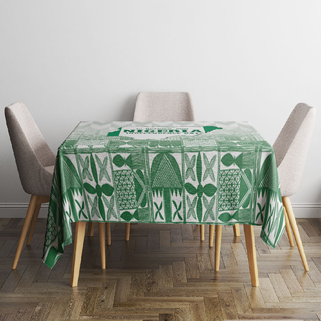 Proudly Nigerian Independence Day 1960 Tablecloth