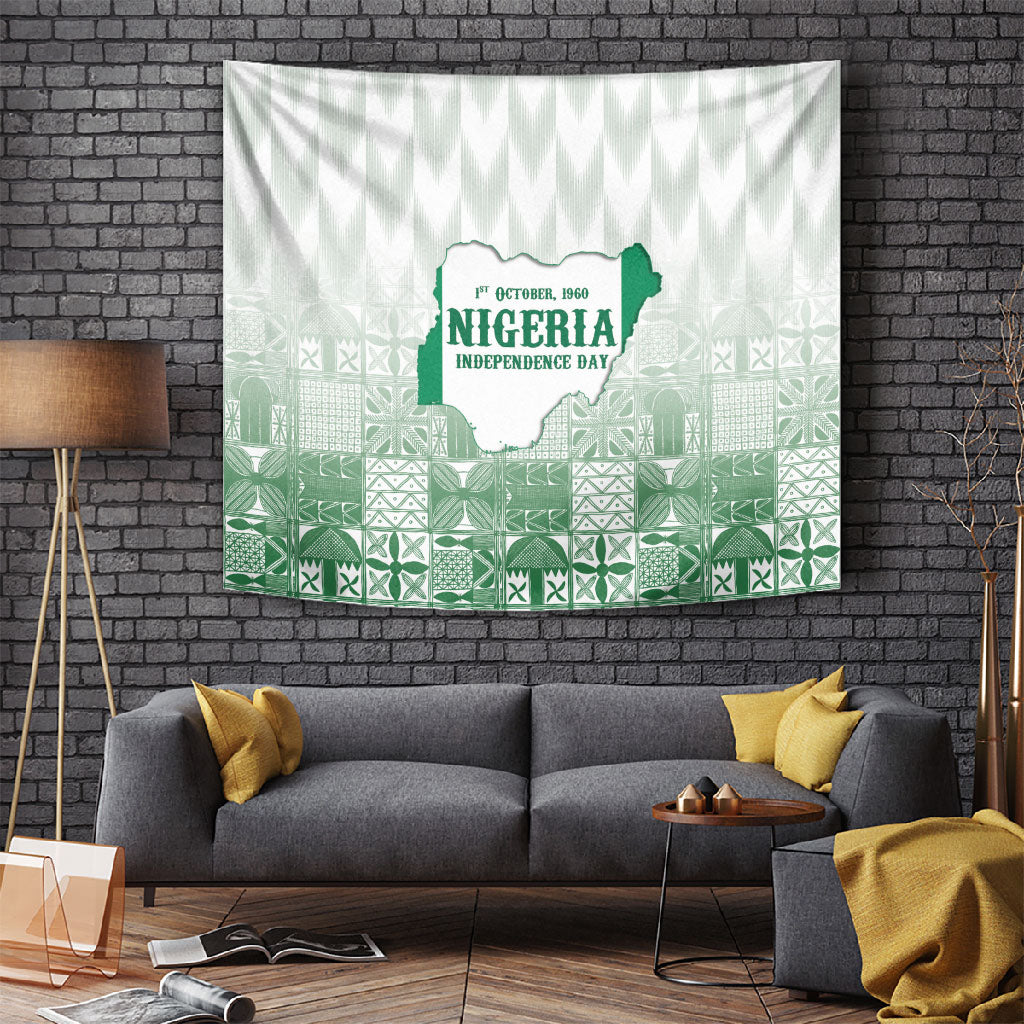 Proudly Nigerian Independence Day 1960 Tapestry