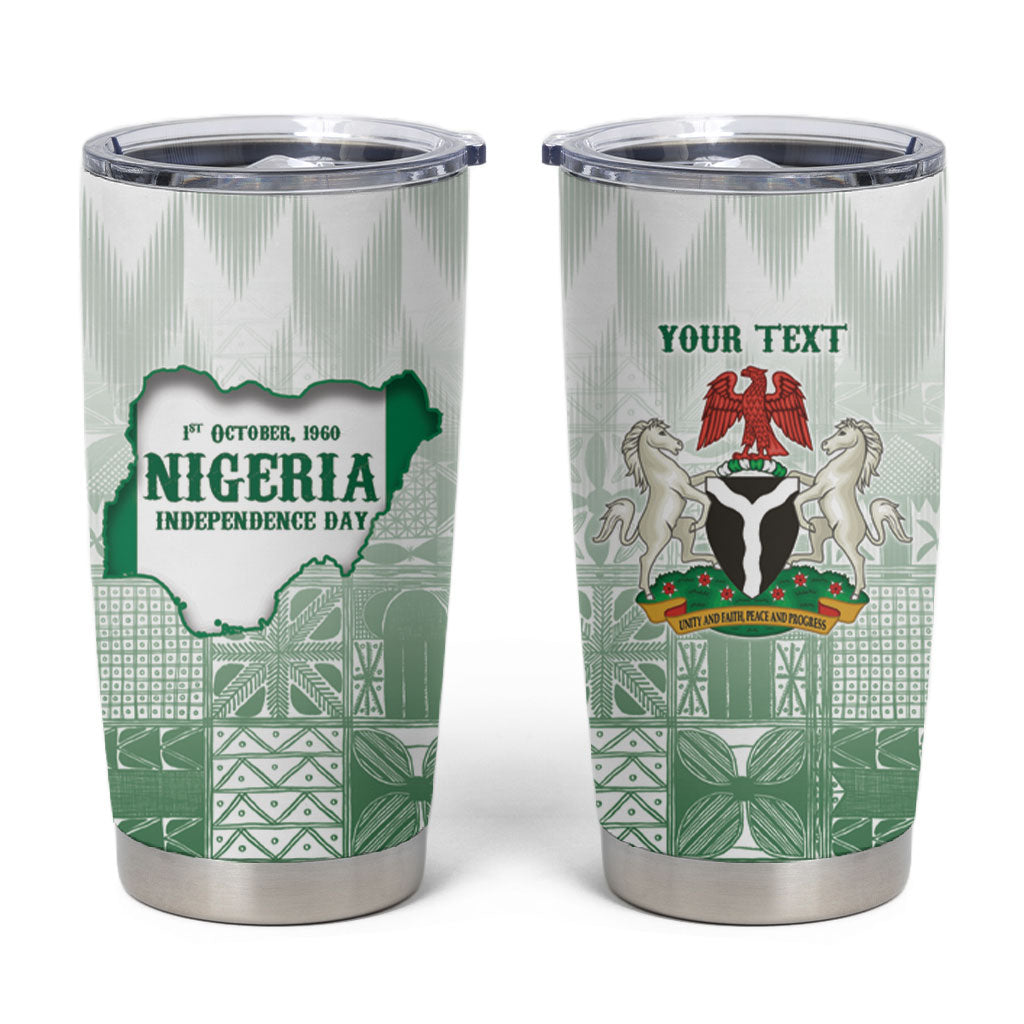 Proudly Nigerian Independence Day 1960 Personalized Tumbler Cup