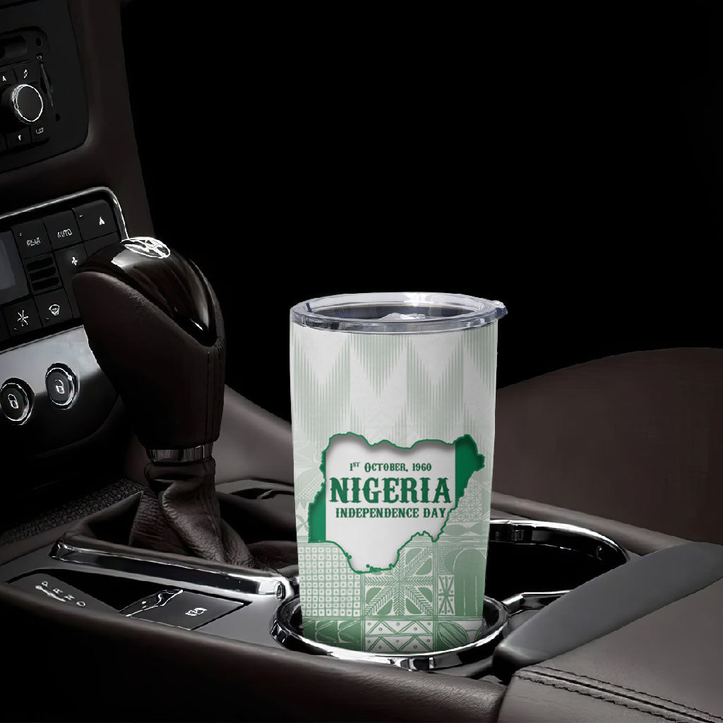 Proudly Nigerian Independence Day 1960 Personalized Tumbler Cup