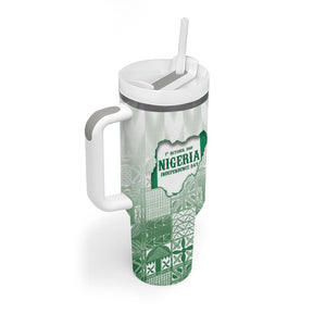 Proudly Nigerian Independence Day 1960 Personalized Tumbler With Handle