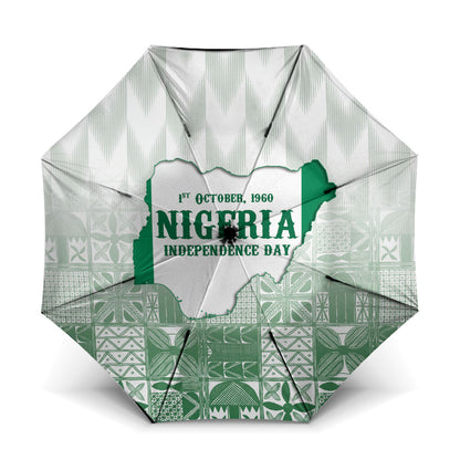 Proudly Nigerian Independence Day 1960 Umbrella