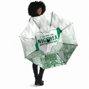 Proudly Nigerian Independence Day 1960 Umbrella