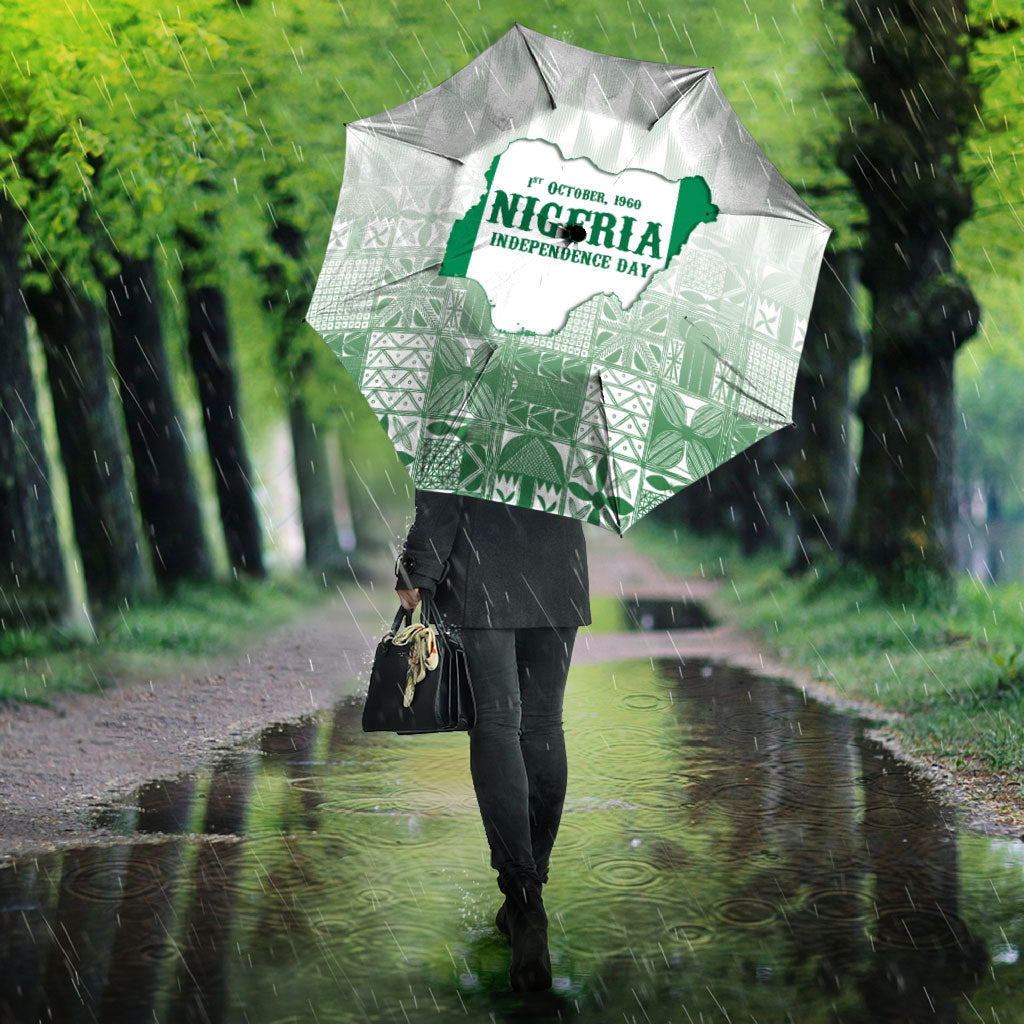 Proudly Nigerian Independence Day 1960 Umbrella
