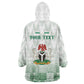 Proudly Nigerian Independence Day 1960 Personalized Wearable Blanket Hoodie