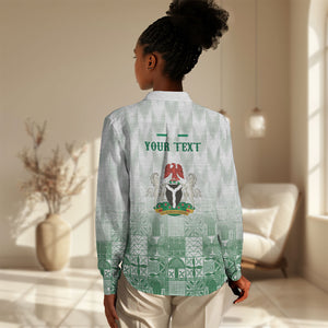 Proudly Nigerian Independence Day 1960 Personalized Women Casual Shirt