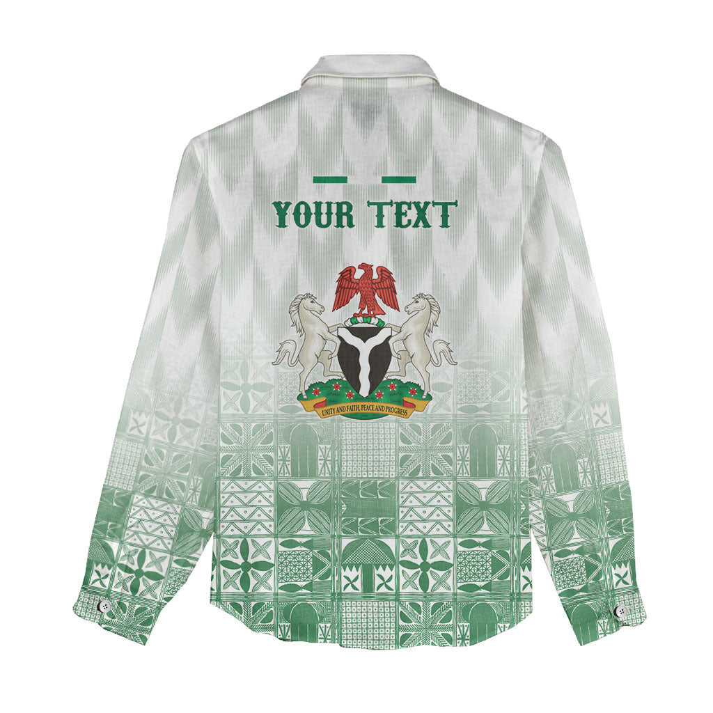 Proudly Nigerian Independence Day 1960 Personalized Women Casual Shirt