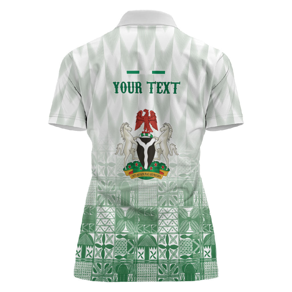 Proudly Nigerian Independence Day 1960 Personalized Women Polo Shirt