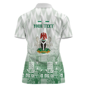 Proudly Nigerian Independence Day 1960 Personalized Women Polo Shirt