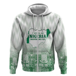 Proudly Nigerian Independence Day 1960 Personalized Zip Hoodie