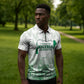 Proudly Nigerian Independence Day 1960 Personalized Zipper Polo Shirt