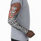 Nigeria Traditional Coral Bead Attire Arm Sleeves African Tribal Element Wild Animal Skins