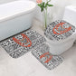 Nigeria Traditional Coral Bead Attire Bathroom Set African Tribal Element Wild Animal Skins