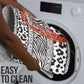 Nigeria Traditional Coral Bead Attire Bathroom Set African Tribal Element Wild Animal Skins