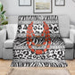 Nigeria Traditional Coral Bead Attire Blanket African Tribal Element Wild Animal Skins