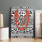 Nigeria Traditional Coral Bead Attire Canvas Wall Art African Tribal Element Wild Animal Skins