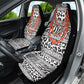 Nigeria Traditional Coral Bead Attire Car Seat Cover African Tribal Element Wild Animal Skins
