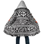 Nigeria Traditional Coral Bead Attire Cloak African Tribal Element Wild Animal Skins