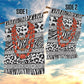 Nigeria Traditional Coral Bead Attire Garden Flag African Tribal Element Wild Animal Skins