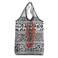 Nigeria Traditional Coral Bead Attire Grocery Bag African Tribal Element Wild Animal Skins