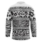 Nigeria Traditional Coral Bead Attire Hockey Jersey African Tribal Element Wild Animal Skins
