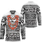 Nigeria Traditional Coral Bead Attire Hockey Jersey African Tribal Element Wild Animal Skins