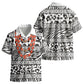 Nigeria Traditional Coral Bead Attire Kid Hawaiian Shirt African Tribal Element Wild Animal Skins