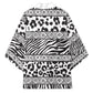 Nigeria Traditional Coral Bead Attire Kimono African Tribal Element Wild Animal Skins