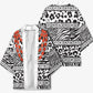 Nigeria Traditional Coral Bead Attire Kimono African Tribal Element Wild Animal Skins