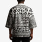 Nigeria Traditional Coral Bead Attire Kimono African Tribal Element Wild Animal Skins